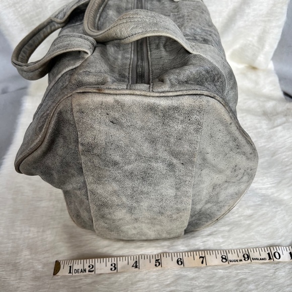 🖤Alexander Wang Rocco Leather Bag / Boston Bag - Grey - Picture 6 of 8